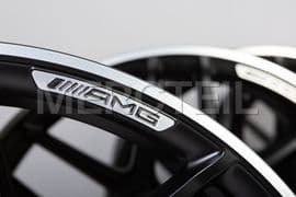 S63 AMG Forged Wheels Black Matte 20 Inch Genuine Mercedes Benz (part number: A22240142007X71)