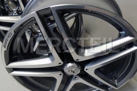 20 Inch Forged Wheels Set S63 AMG for S Class W222, Coupe C217 Part Number A22240108007X21, 2224010800 7X21.