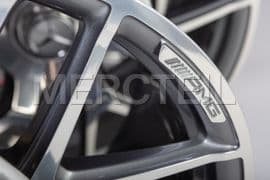 S63 AMG Schmiedefelgen Himalaya Grau 20 Zoll Original Mercedes-Benz (Teilenummer: A22240142007X21)