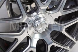 S63 AMG Himalaya Gray Wheels 20 Inch Genuine Mercedes Benz (part number: A22240142007X21)