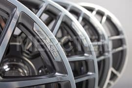 S63 AMG Himalaya Gray Wheels 20 Inch Genuine Mercedes Benz (part number: A22240143007X21)