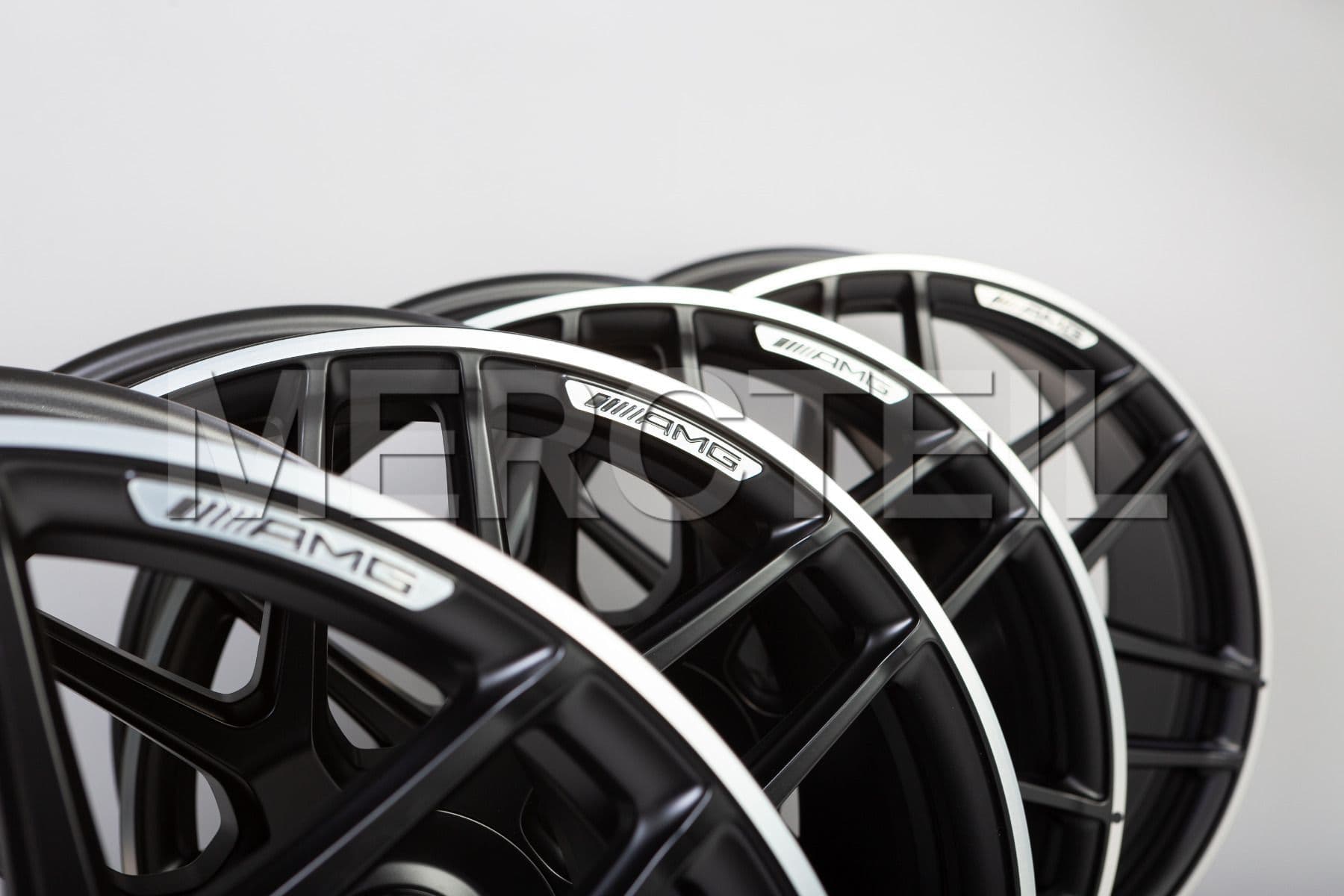 S63 AMG Forged Wheels Black Matte 20 Inch Genuine Mercedes Benz (part number: 	
A22240143007X71)