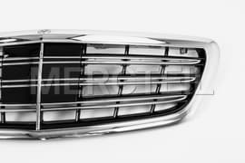 S65 AMG & S600 Radiator Grille (Double Lamella) W222 Genuine Mercedes Benz (part number: A22288037009040)