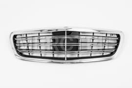 S65 AMG & S600 Radiator Grille (Double Lamella) W222 Genuine Mercedes Benz (part number: A22288011029040)