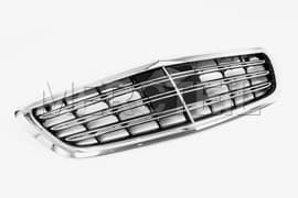 S65 AMG & S600 Radiator Grille (Double Lamella) W222 Genuine Mercedes Benz (part number: A22288033009040)