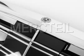 S65 AMG & S600 Radiator Grille (Double Lamella) W222 Genuine Mercedes Benz (part number: A22288012029040)