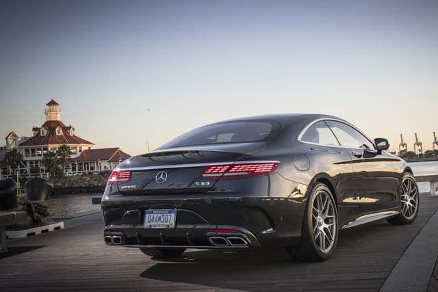 S65 AMG Carbon Fiber Diffuser Kit for S-Class Coupe