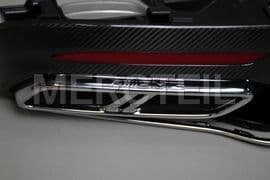 S65 AMG Facelift Diffuser Carbon Fiber Kit for S-Class Coupe