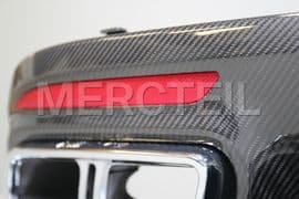 S65 AMG Facelift Diffuser Carbon Fiber Kit for S-Class Coupe