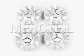 S Klasse 10 Doppel Speichen Felgen Radnabenabdeckung W223 Original Mercedes Benz (Teilenummer: A22340004007X15)