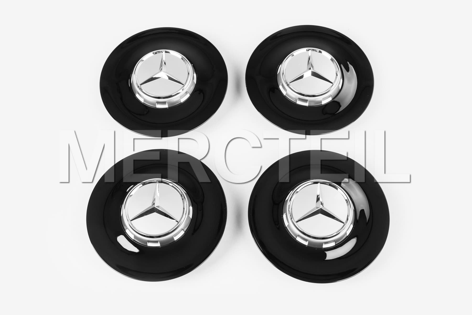 S Class 12 Spoke Alloy Wheel Hubcaps W222 Genuine Mercedes Benz (part number: A22240031009709)