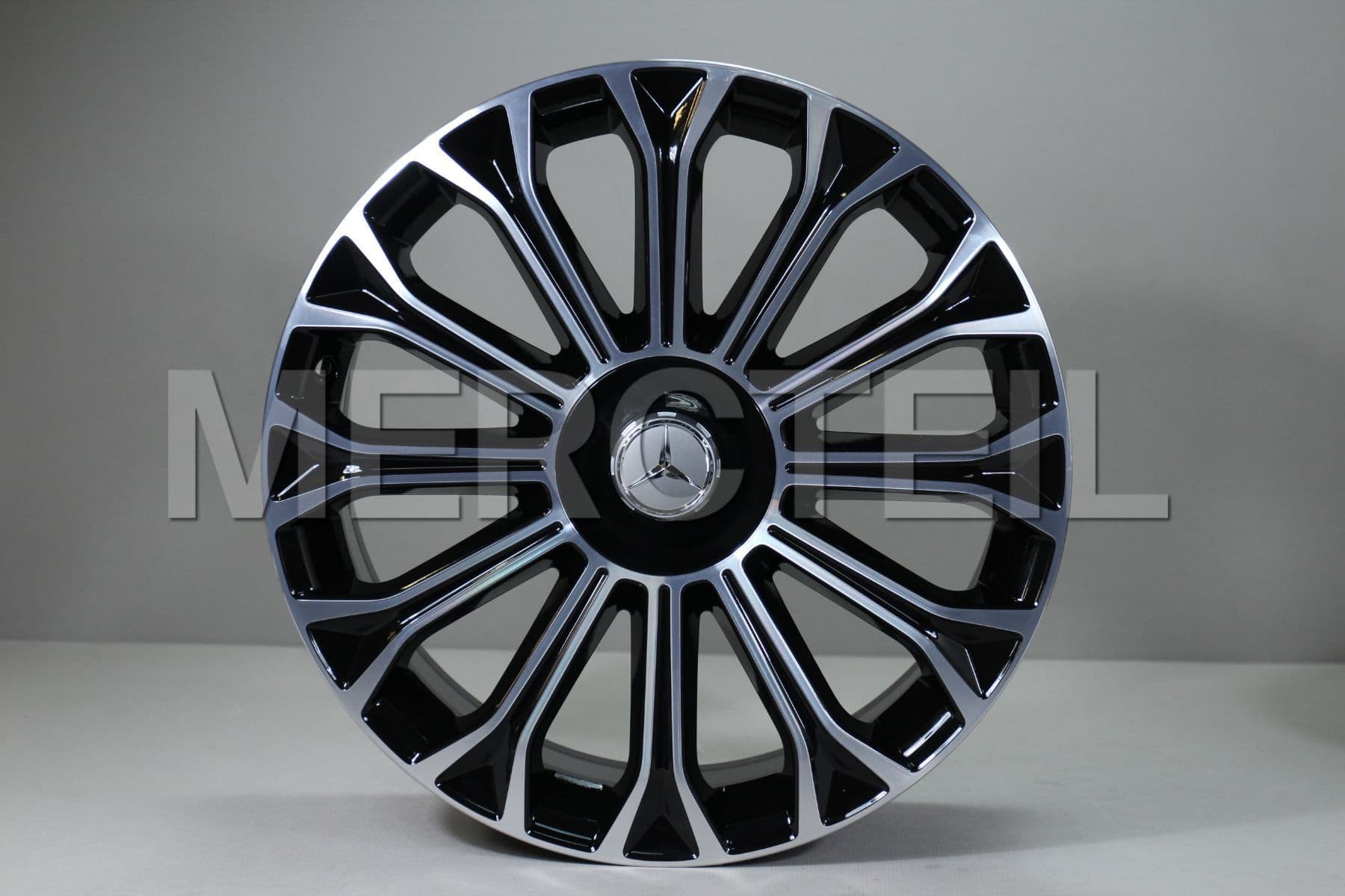 S Class 12 Spoke Alloy Wheels 20 Inch W222 Genuine Mercedes Benz (part number: A22240159007X23)