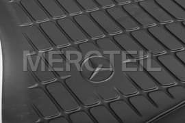 S-Class All Season Rubber Front Floor Mats 223 Genuine Mercedes-Benz (Part number: A22368009059051)