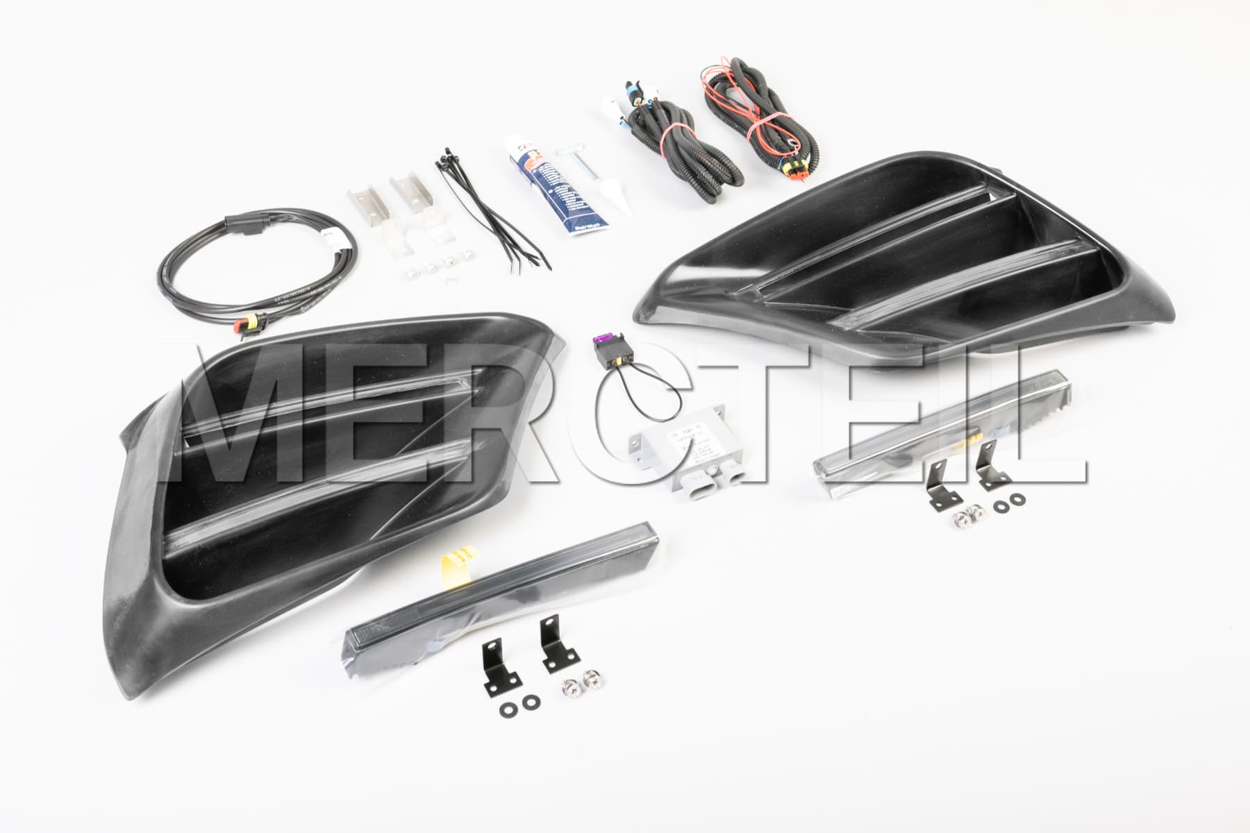 BRABUS S-Class AMG Line Front Fascia Attachments 223 Genuine BRABUS (Part number: 223-230-00)
