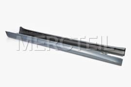 S Class AMG Line Side Skirts W223 Genuine Mercedes AMG (part number: A22369881009999)