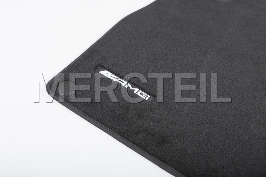 S Class AMG Logo Velour Floor Mats W222 Genuine Mercedes AMG preview 0