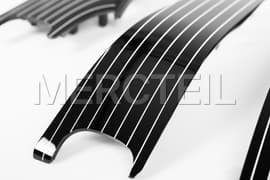 S Class Black Piano Lacquer Wood W223 Genuine Mercedes Benz (part number: A2237309601)