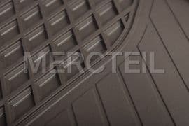 Classic S Class Rubber Floor Mats W222 Genuine Mercedes Benz (part number: A22268076058U51)
