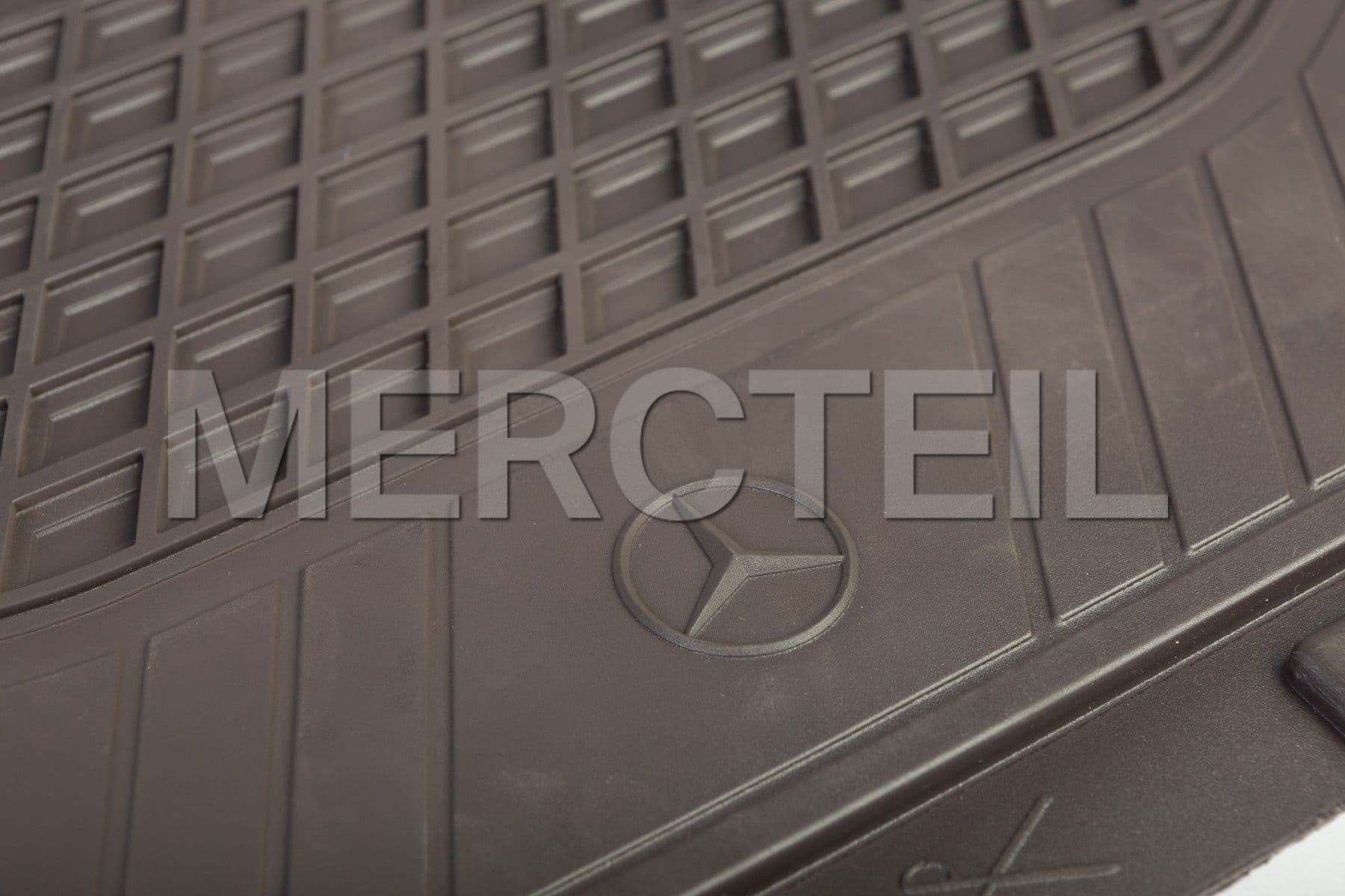 Mercedes Benz Original Gummi Fußmatten 4 Stück Schwarz RHD W 222 S Klasse Neu