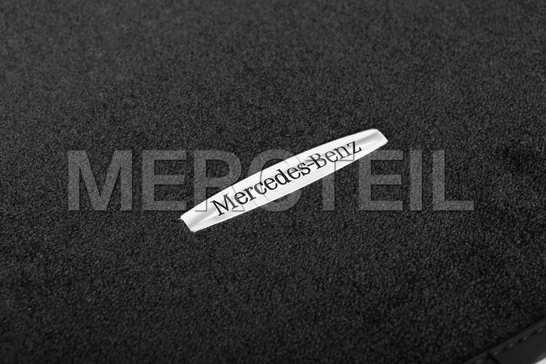 S-Class Coupe Black Velour Floor Mats Set LHD/RHD C/A217 Genuine Mercedes-Benz (Part number: 	
A21768009489F87)