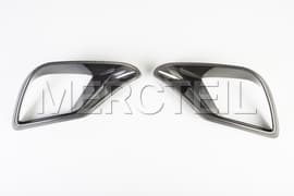 S Class Coupe BRABUS Carbon Front Fascia Inserts Genuine BRABUS (part number: 217-275-10)