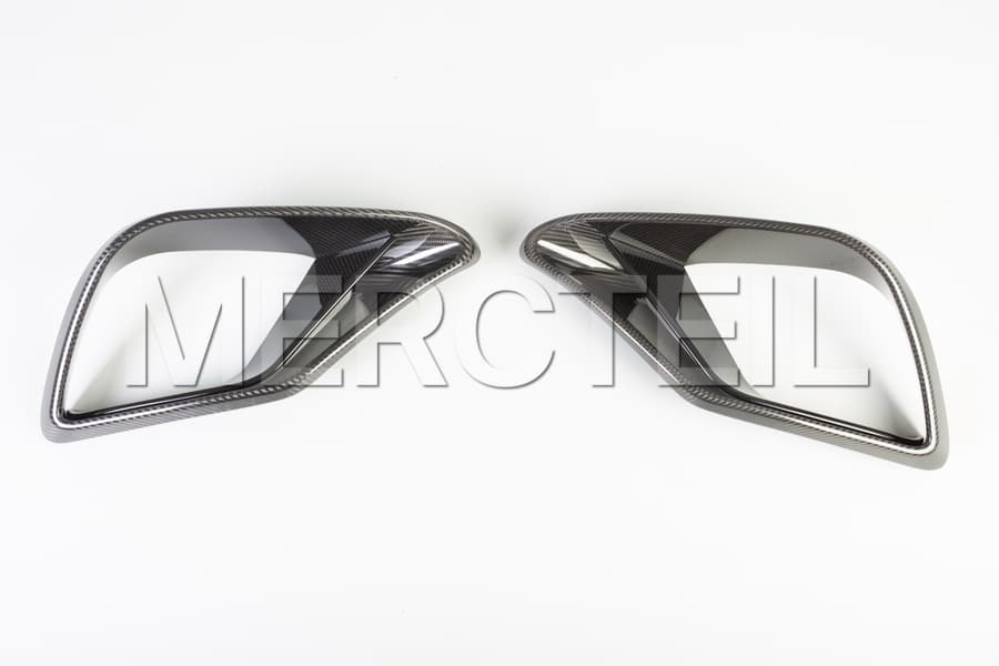 S Class Coupe BRABUS Carbon Front Bumper Inserts Genuine BRABUS preview 0