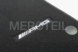 S Class AMG Floor Mats Black Genuine Mercedes Benz (part number: 	
A22368030049J74)