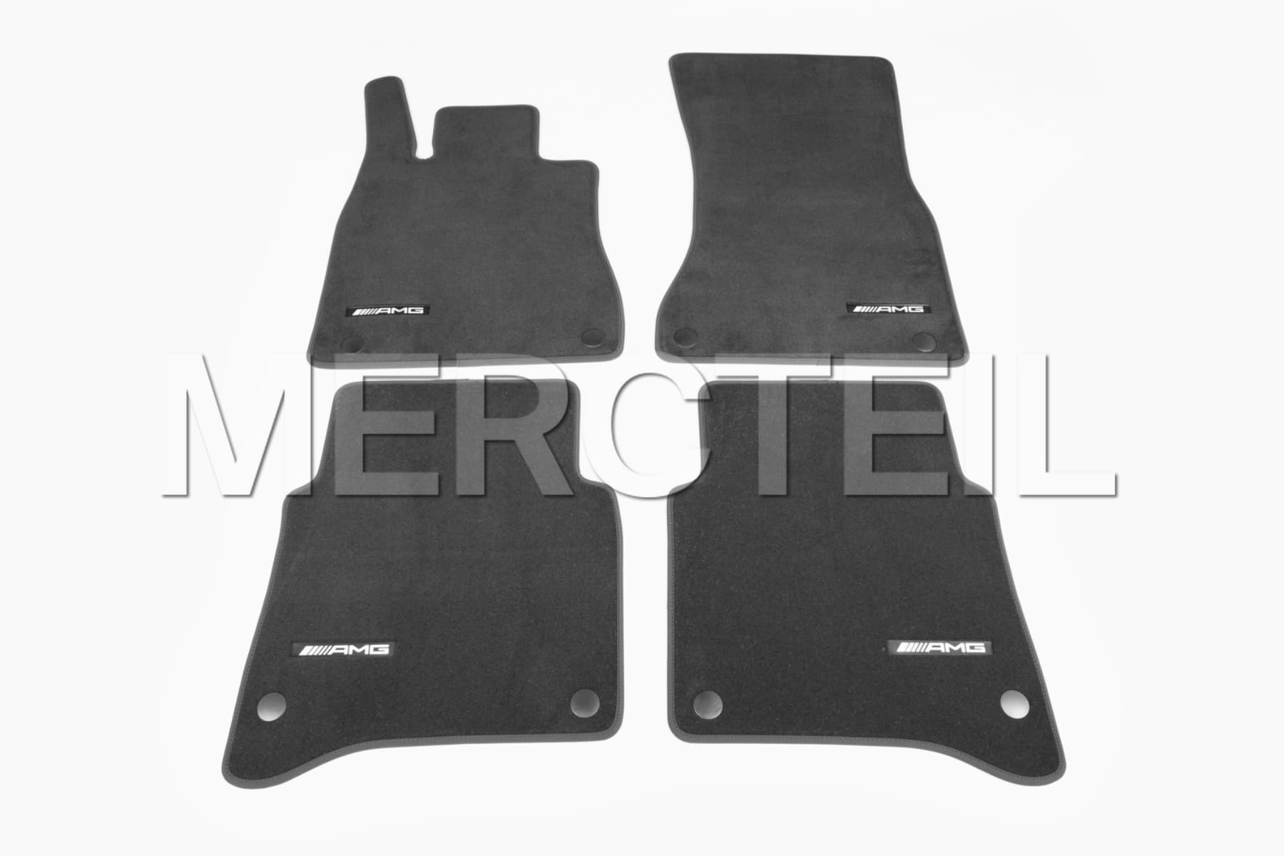 S Class AMG Floor Mats Black Genuine Mercedes Benz (part number: 	
A22368030049J74)