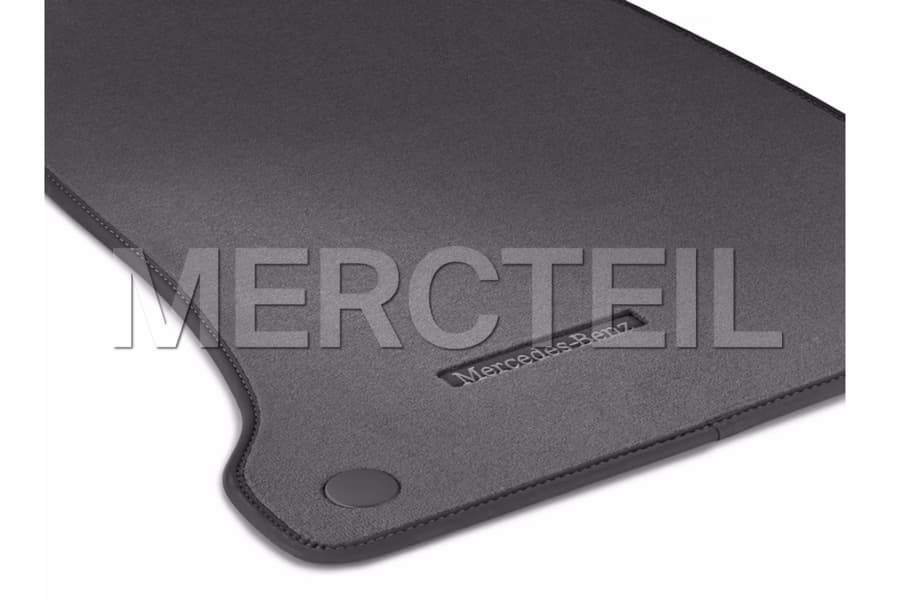 S Class Long Velour Floor Mats Magma Grey Set LHD/RHD V223 Genuine Mercedes Benz preview 0
