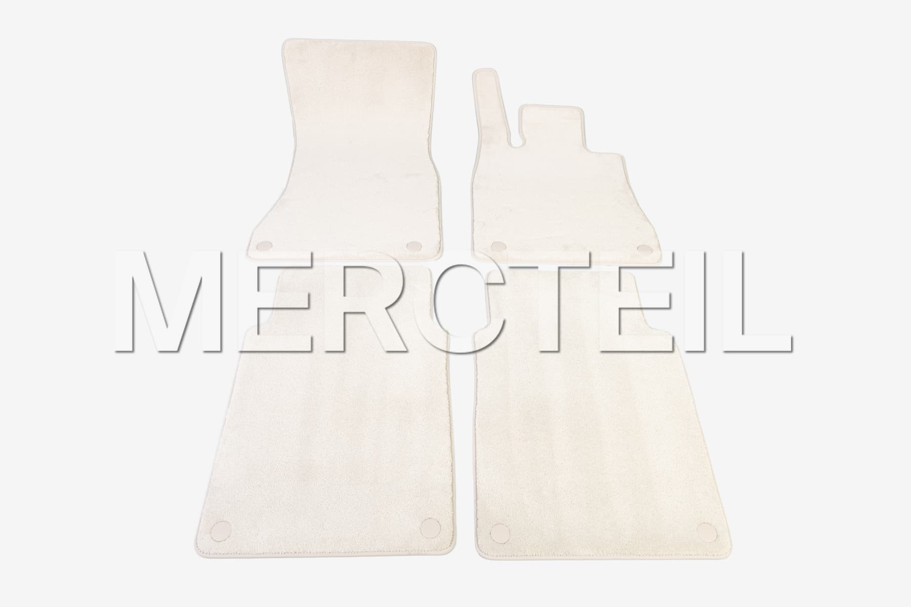 Maybach Floor Mats Exclusive Velour Set Macchiato Beige S-Class Z223 LHD / RHD Genuine Mercedes-Maybach (Part number: A22368068038V00)