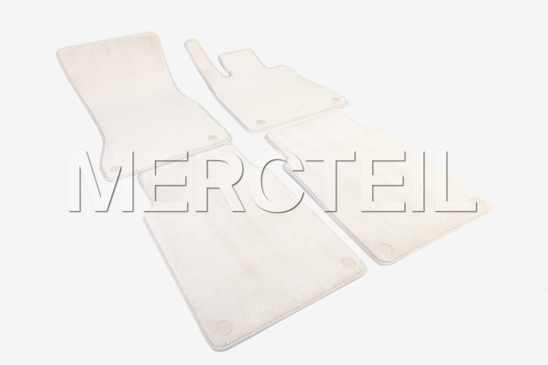 Maybach Fußmatten Exklusives Velours-Set Macchiato Beige S-Klasse Z223 LHD / RHD Original Mercedes-Maybach (Teilenummer: A22368069038V00)