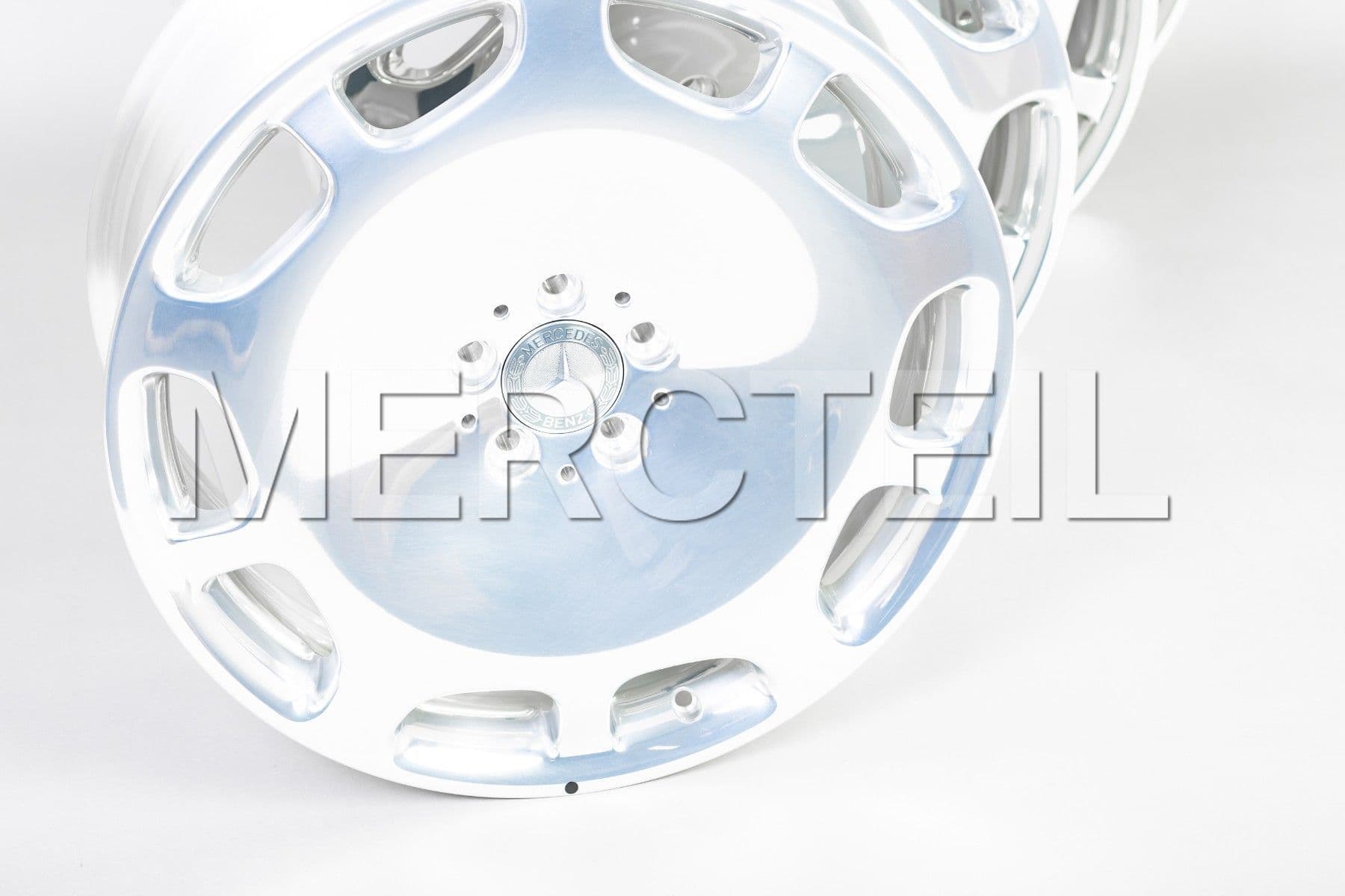 S Class Maybach Wheels Chrome 20 Inch W222 Genuine Mercedes-Benz (part number: A22240116007X15)