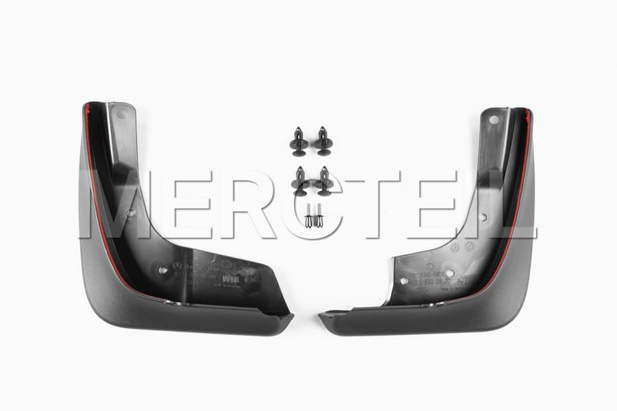 S Class / S Class Maybach Front Wheels Mud Flaps W223 / V223 / Z223 Genuine Mercedes Benz preview 0