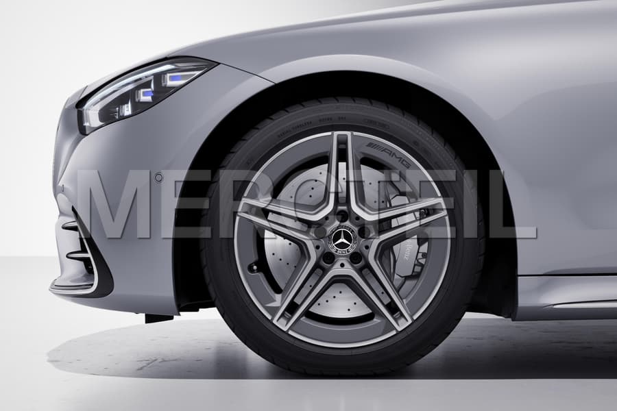 S-Klasse Sport Bremssystem Kit mit perforierten Bremsscheiben V/W223 Original Mercedes-Benz preview 0