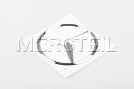 Self-Adhesive Trunk Star Logo Badge Chrome Genuine Mercedes-Benz A44781703167F24