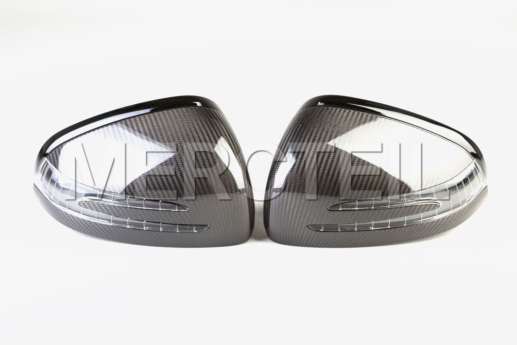 AMG GT SLS AMG SL-Class Side Mirror Covers Carbon Fiber Genuine