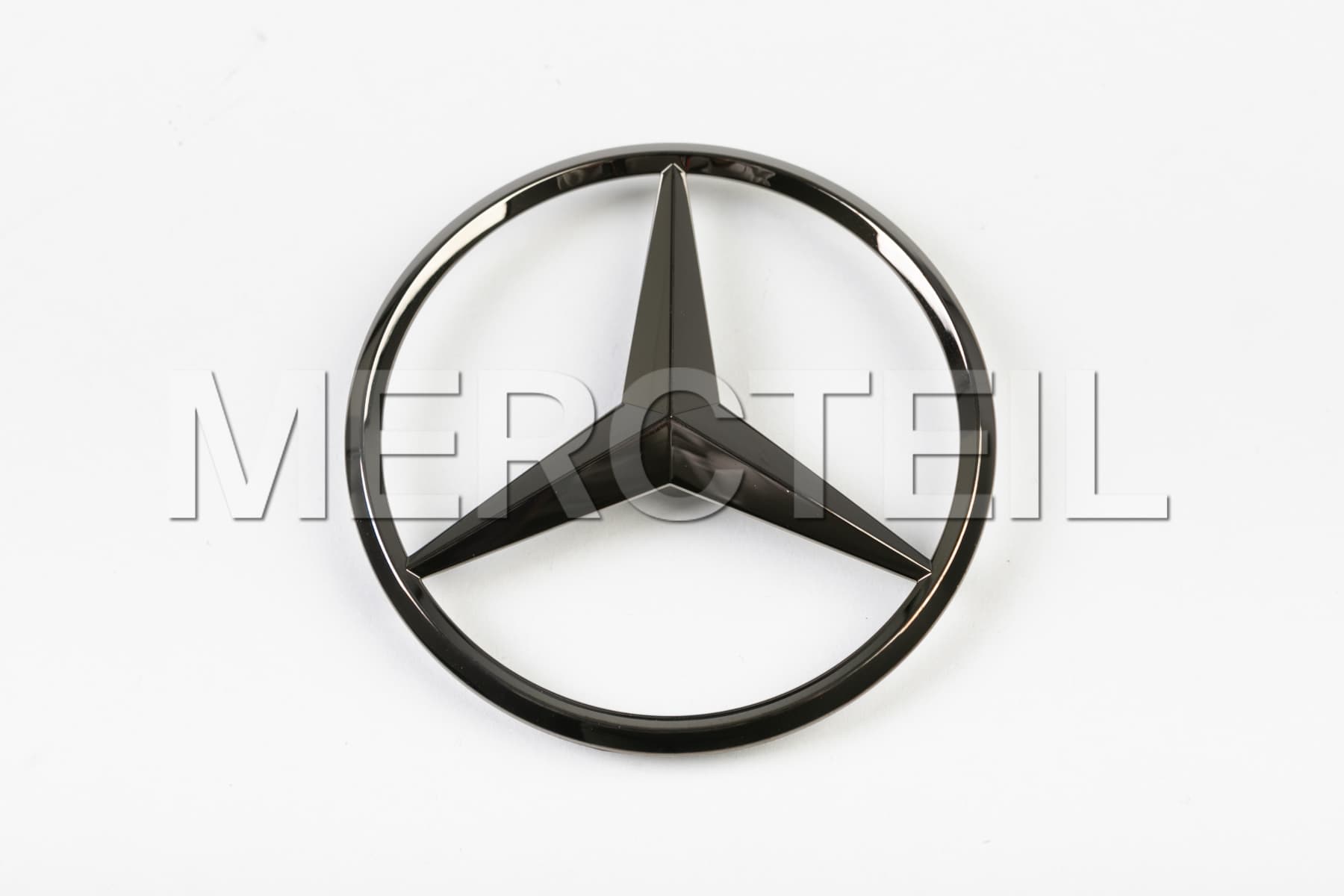 SL-Class Roadster Tailgate Star Badge - Black Chrome Night Package R232 Genuine Mercedes-AMG (Part number: A2328173500)