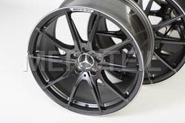 SLS AMG Forged Wheels Black Matte C197 Genuine Mercedes Benz (part number: A19740101007X71)