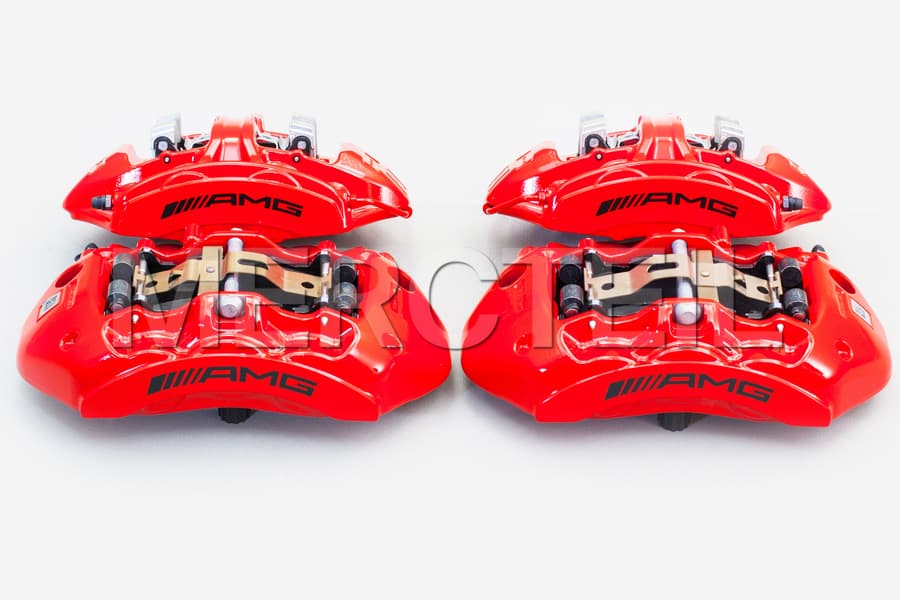 SLS AMG Red Brake Calipers Conversion Kit C197 / R197 Genuine Mercedes AMG preview 0