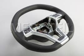 Sport Black Leather Steering Wheel for C-Class, E-Class, CLS-Class; A17246012039E38.