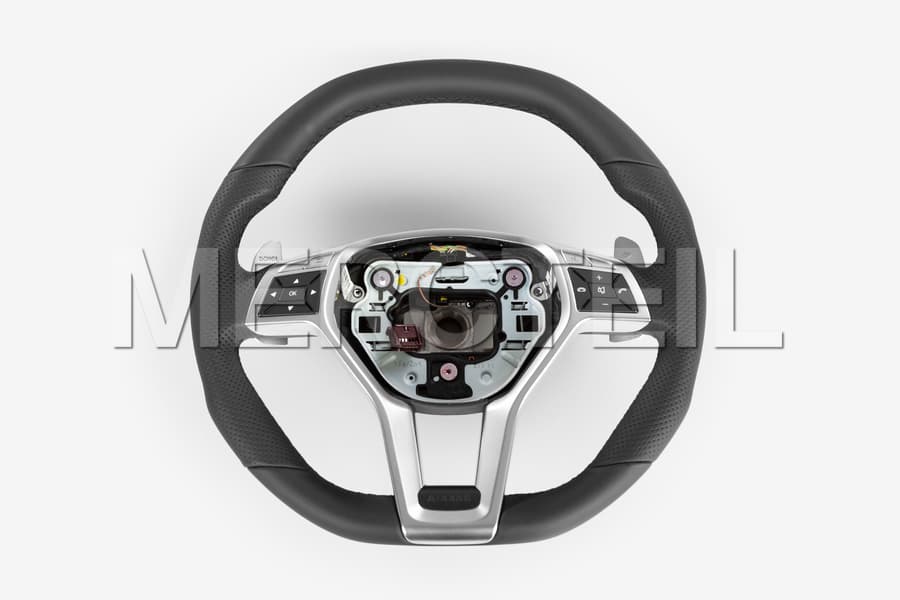 Sport Black Leather Steering Wheel for C-Class & E-Class & CLS-Class preview 0