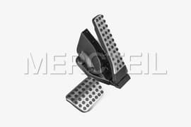 Sporty Look Pedal Covers Set Stainless Steel Genuine Mercedes-Benz (Part number: A0002900500)