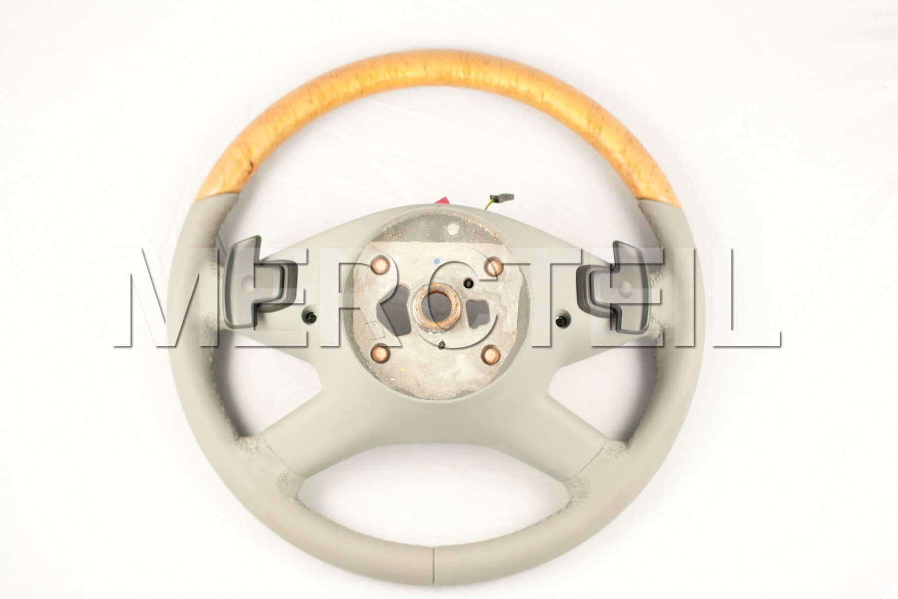 Steering Wheel Birch Wood-Leather for ML-Class & GL-Class (part number: 	
A16446072037F05)