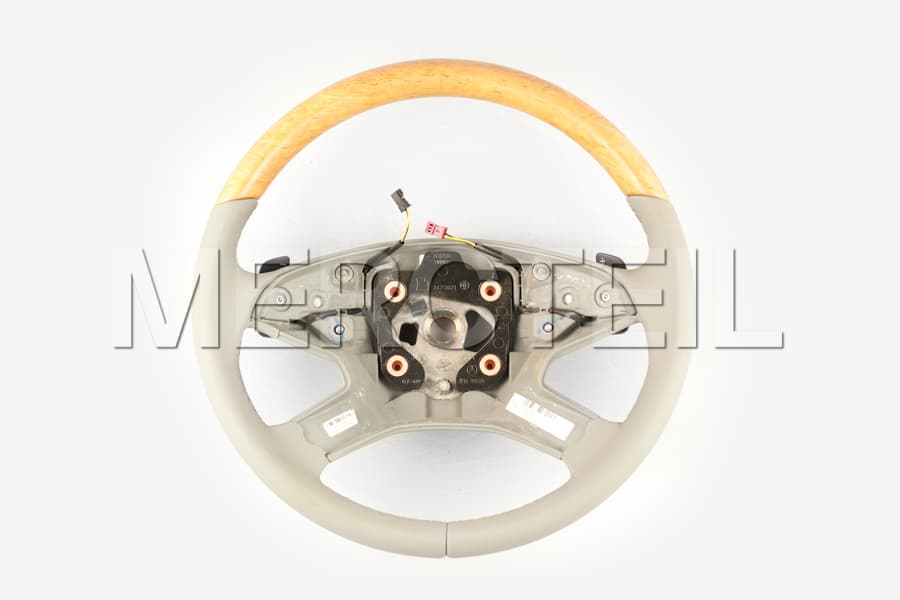 Steering Wheel Birch Wood-Leather for ML-Class & GL-Class & R-Class preview 0