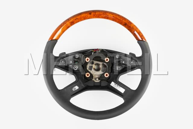 Steering Wheel Poplar Wood-Leather for ML-Class & GL-Class & R-Class preview