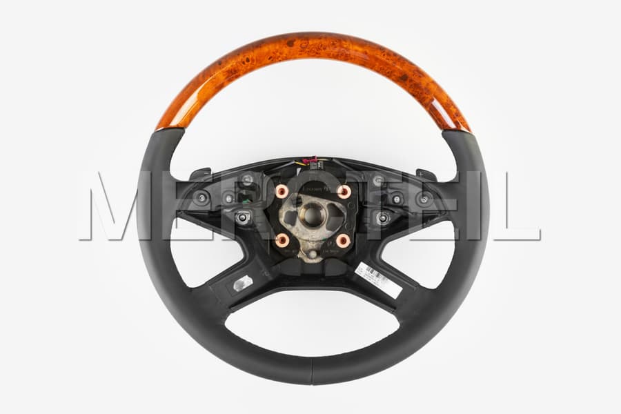 Steering Wheel Poplar Wood-Leather for ML-Class & GL-Class & R-Class preview 0