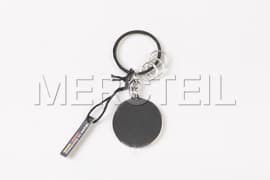Stuttgart Silver Stainless Steel Keychains Genuine Mercedes-Benz Collection (Part number: B66041524)