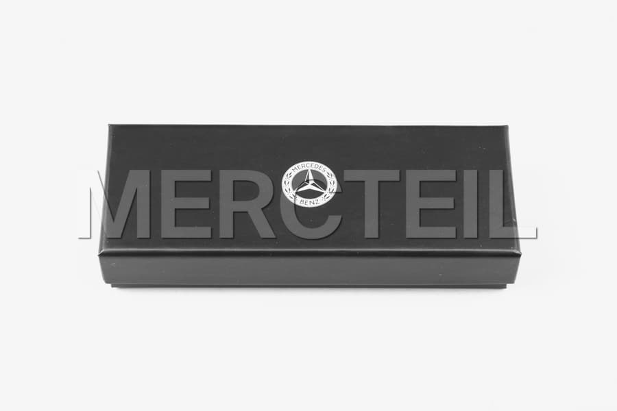 Schlüsselanhänger Stuttgart silber Edelstahl Original Mercedes