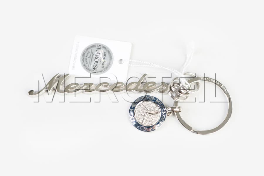 SWAROVSKI Silver Keychain Genuine Mercedes Benz Collection preview 0