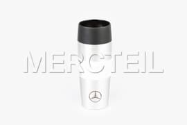 Silver Colored Thermo Mug Genuine Mercedes Benz Collection (part number: B67872874)